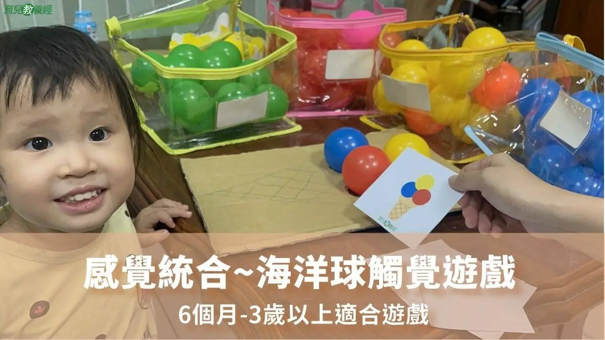 感覺統合~海洋球觸覺遊戲