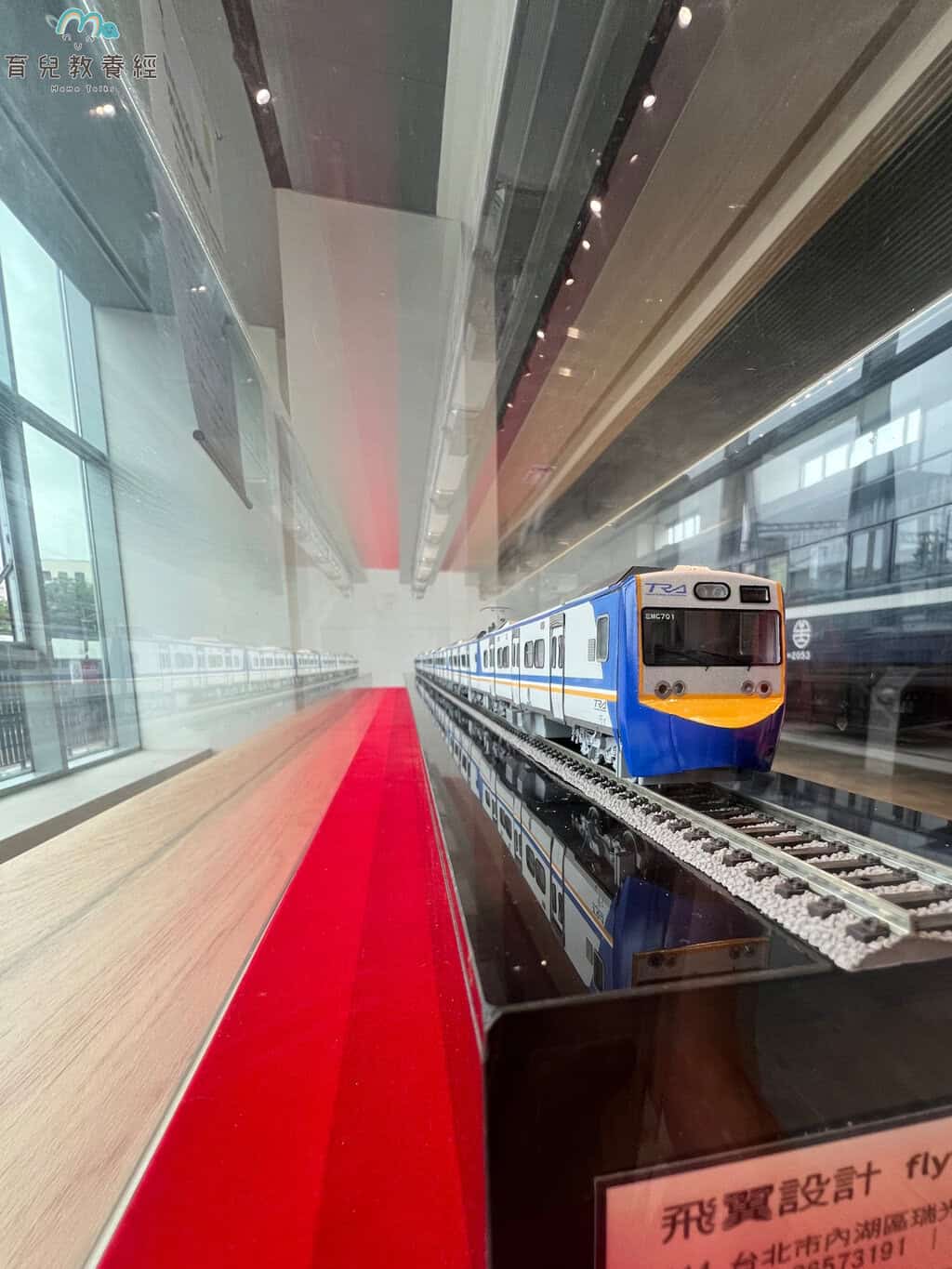 苗栗火車頭園區 列車展示館 2樓 模型展示 (3)