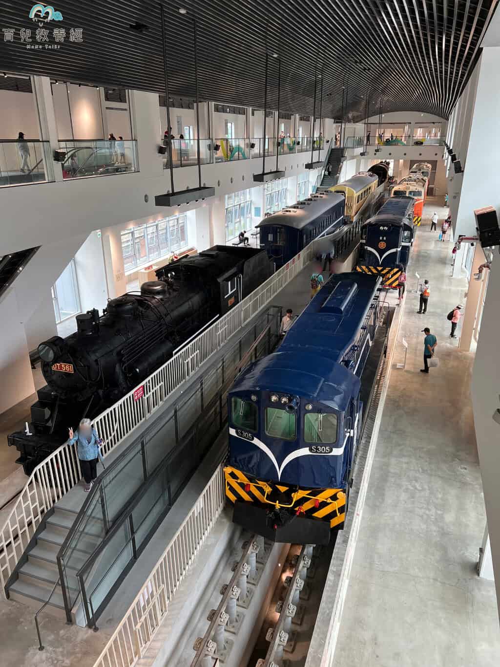 苗栗火車頭園區 列車展示館 大廳