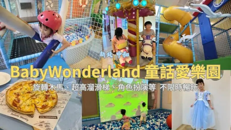 BabyWonderland 童話愛樂園 旋轉木馬、超高溜滑梯、角色扮演等 不限時暢玩