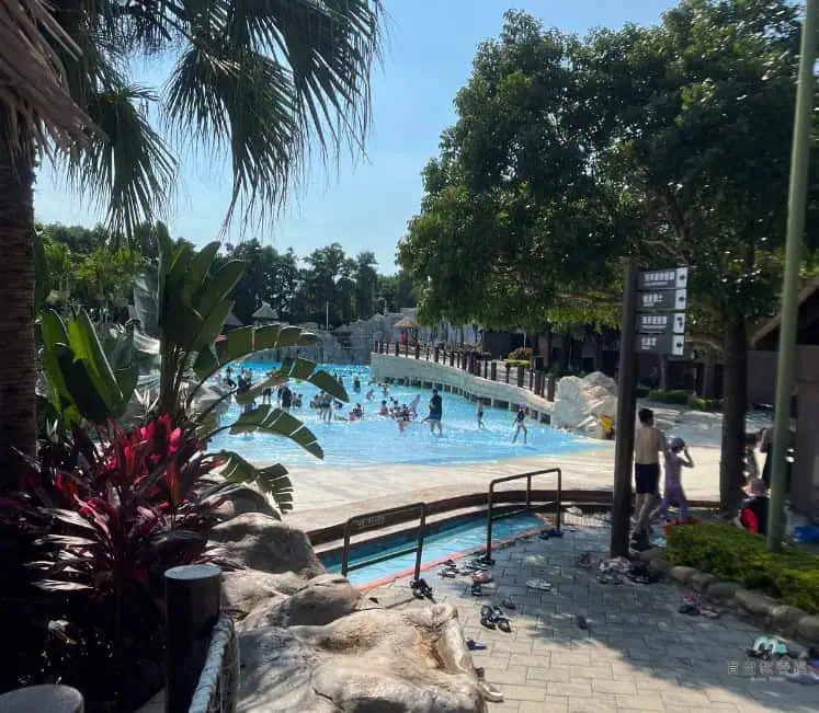 麗寶樂園 馬拉灣 大海嘯