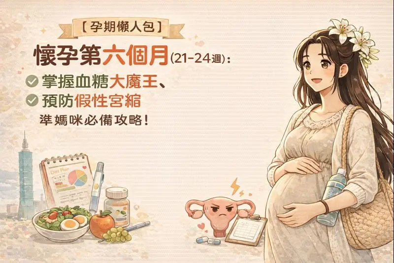 懷孕第6個月重點