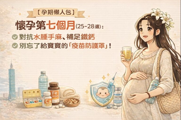 懷孕第七個月懶人包