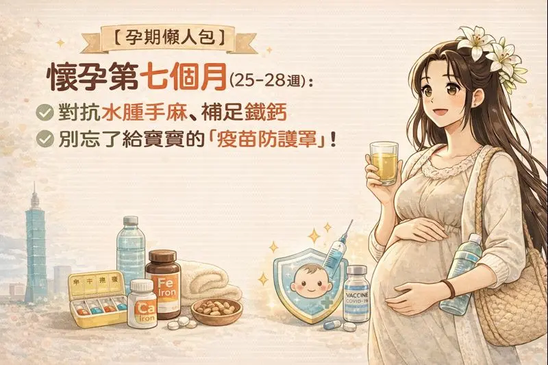 懷孕第七個月懶人包