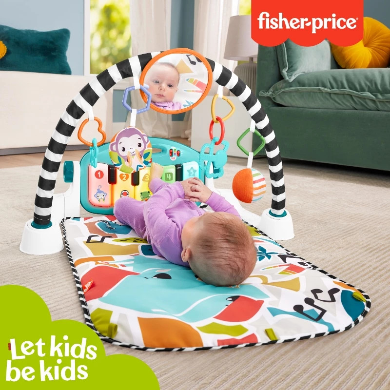 健立架 isher-Price 費雪 可愛動物鋼琴健身器