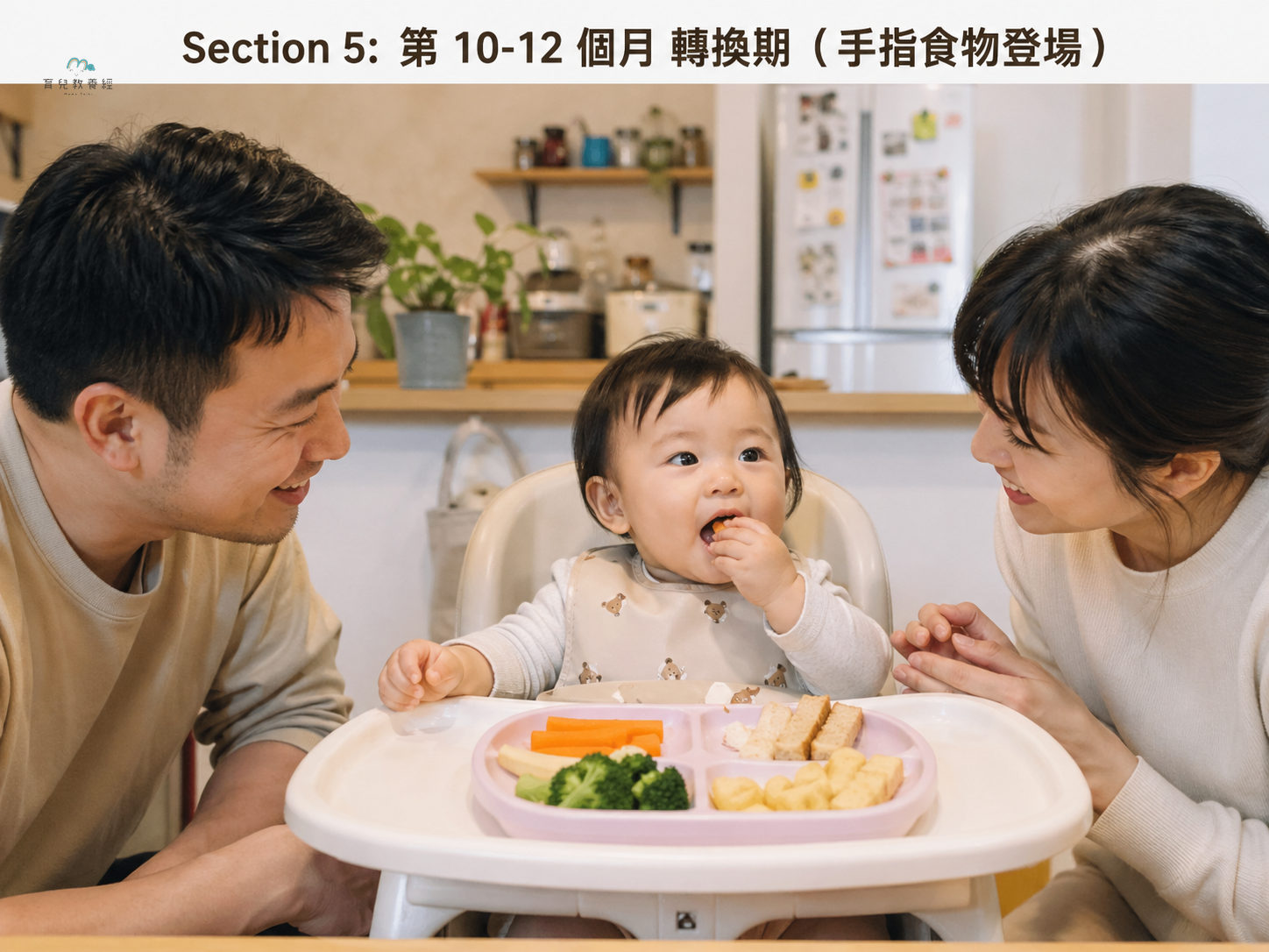 第 10-12 個月手指食物登場