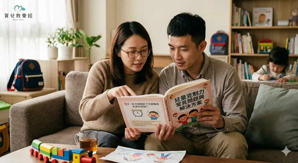 爸媽閱讀孩子克制力常見問題