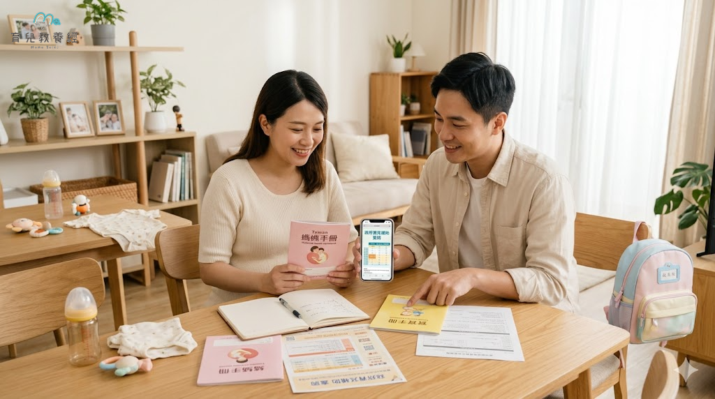 孕媽咪拿媽媽手冊查補助