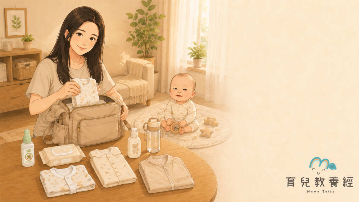 Mama在家準備東西