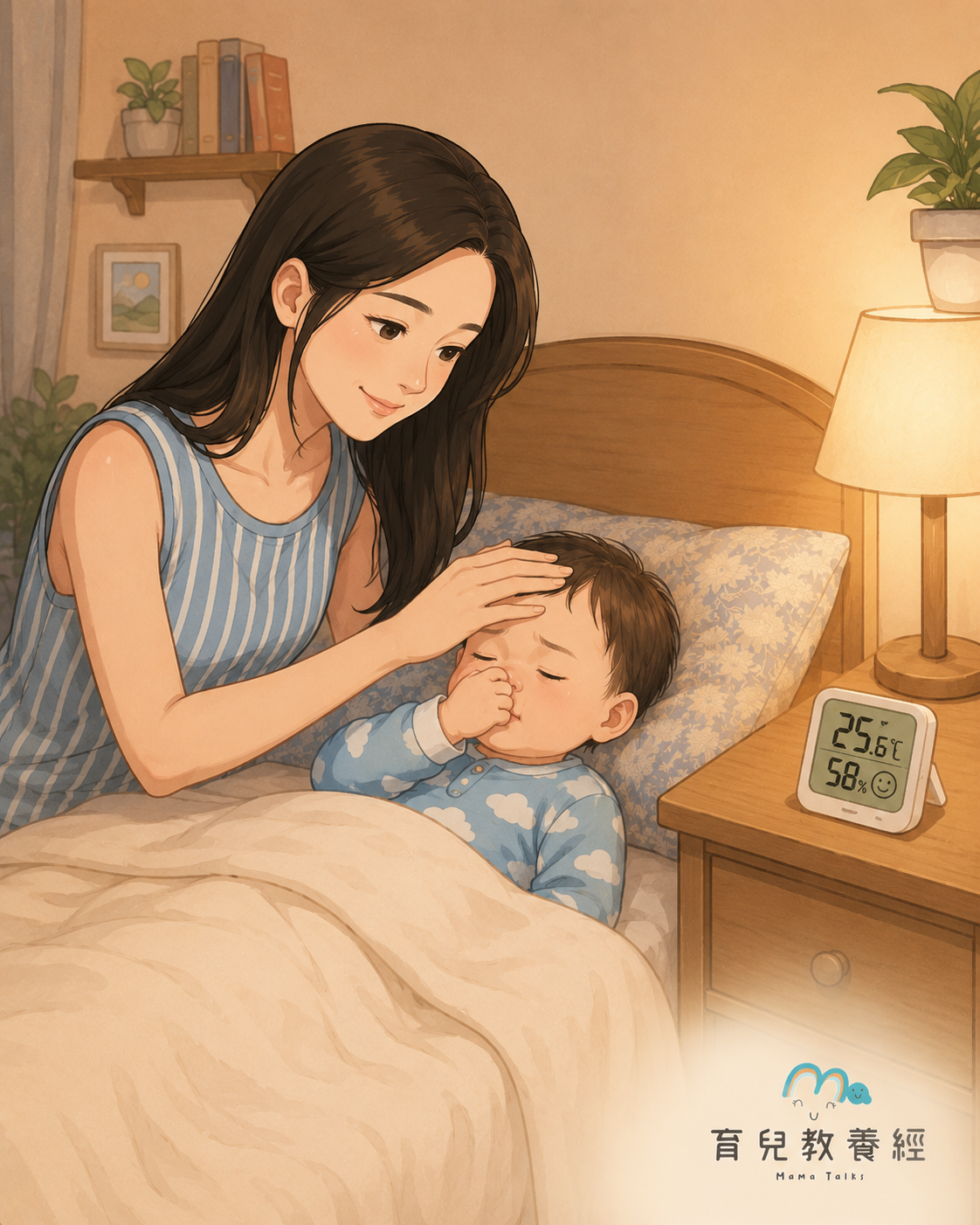 孩子晚上鼻塞