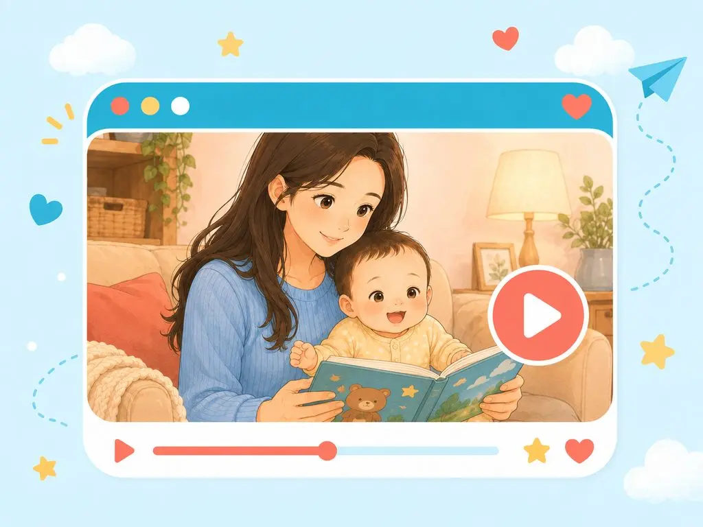 親子共讀影片